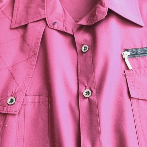 Jeansian cranberry button up. CLEAN!!! - Picture 2 of 10